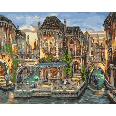 modern canvas oil painting picture by numbers for home decor GX7235