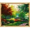 naturel landscape acrylic canvas art set oil painting by numbers for wholesales GX7244