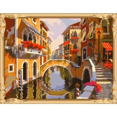 GX7271 new hot photo diy canvas paint by numbers landscape for home decor