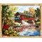 2015 hot photo landscape oil painting by numbers kits for home decor GX7311