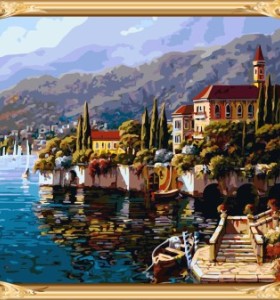 hot photo russian landscape canvas oil painting for home decor GX7317
