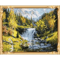gx7363 Bild von Zahlen naturel landschaft leinwand diy Ölgemälde für wohnkultur