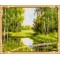 landscape picture by numbers canvas oil painting for war art GX7307