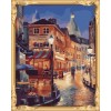 yiwu wholesales paint by numbers landscape for wall decor GX7299