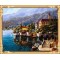 GX7409 wooden frame coloring by numbers hot art landscape oil painting for home decor