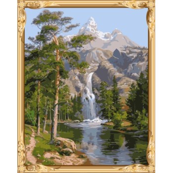 GX7364 picture by numbers naturel landscape canvas diy oil painting for living room decor