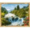 GX7362 paint by numbers naturel landscape canvas diy oil painting for home decor
