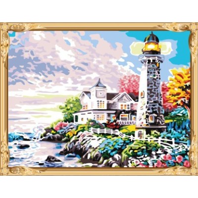 GX7450 landscape digita oil painting for home decor
