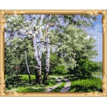 GX7487 diy naturel landscape oil painting by numbers