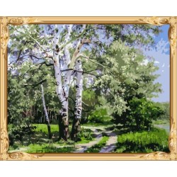 gx7487 diy naturel Landschaft Öl malen nach zahlen