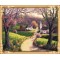 acrylic canvas oil painting by numbers kit landscape for living room decor GX7593