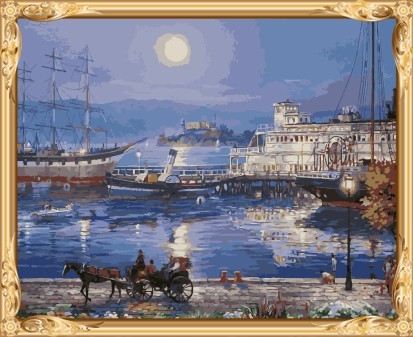 GX 7607 picture by numbers canvas oil paitning for wall art