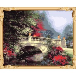 landschaft Ölgemälde farbe durch zahlen für wohnkultur gx7589