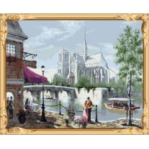 diy pait by numbers wholesale stretched canvas for wall decor GX7594