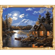 GX 7618 picture by numbers landscape craft paint for home decor