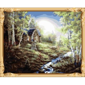 gx 7619 Landschaft färbung von zahlen malerei spiele für kinder