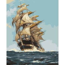 GX7681 seascape canvas digital painting abstract