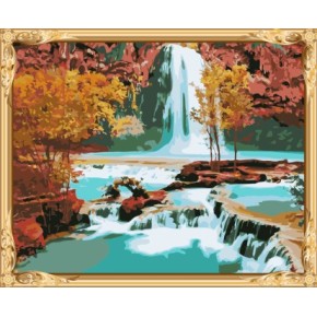 naturel Landschaft acryl leinwand diy Ölbild von Zahlen für wohlesales gx7253