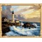 GX7682 seascape canvas oil painting by numbers paint kits