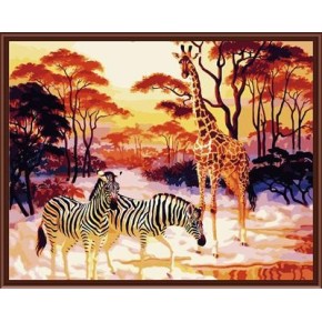 gx6034 zebragiraffe digital Öl malerei auf leinwand für schlafzimmer dekor