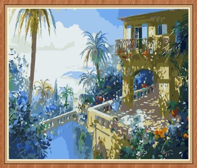 landscape paintboy diy painting by numbers for wholesales GX7791