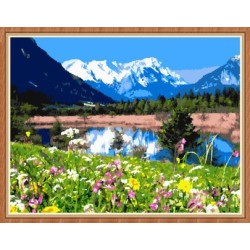 Paisaje paintboy pintura diy by números GX7809