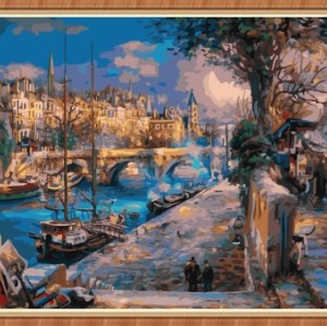 home decor canvas oil painting coloring by numbers GX7848