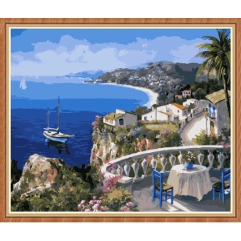wall art oil paintings coloring by numbers for wholesale GX7860