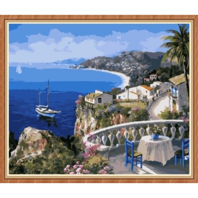 wall art oil paintings coloring by numbers for wholesale GX7860
