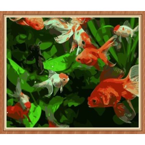 2015 heißen fisch malen nach zahlen für wohnkultur gx7825