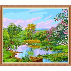 Landschaft Öl malen nach zahlen für den großhandel gx7865