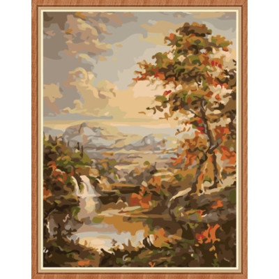 landscape paintboy oil painting by numbers for bedroom GX7894