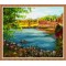 paintbpy diy canvas oil painting by numbers for wall art GX7850