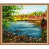paintbpy diy canvas oil painting by numbers for wall art GX7850