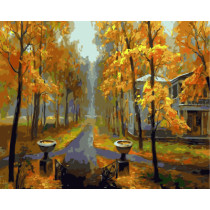 GX7936 landscape canvas oil painting drawing by numbers