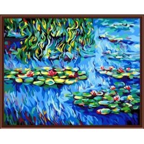 Factory price diy oil paint by number on canvas 2015 paintboy new design GX6123