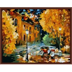 Pintura al óleo por números, Lona de la pintura al óleo GX6360