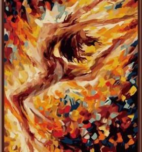 Desnuda abstracta dancer mujeres bellas artes pintura al óleo by números GX6390 abstracta pintura al óleo diy en la lona