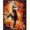 oil painting by numbers with dancer picture GX6384 abstract oil paintig on canvas