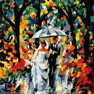 abstract wedding design handmaded acrylic painting on canvas GX6799 paint by number
