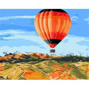Globo de fuego de la pintura al óleo de diy by número 2015 fábrica caliente que vende GX6765