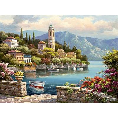 city landscape diy oil painting by number 2015 factory hot selling picture GX6764