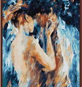 Pintura al óleo by números con mujeres desnudas y el hombre diseño imagen GX6382 al óleo abstracta paintig en la lona