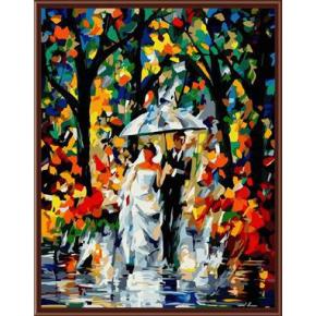 La boda de imágenes pintura al óleo by números GX6385 al óleo abstracta paintig en la lona