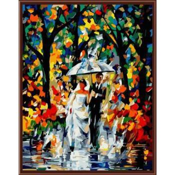 wedding picture oil painting by numbers GX6385 abstract oil paintig on canvas