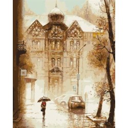 Ölgemälde von nummer Stadtlandschaft abstract design malerei auf canvsa gx6975 fabrik neues design