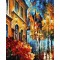 oil painting by numbers abstract city landscape acrylic handmaded painting on canvas GX6995 paintboy brand