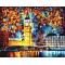 abstract london city landscape cnvas oil painting handmaded painting by numbers GX6754
