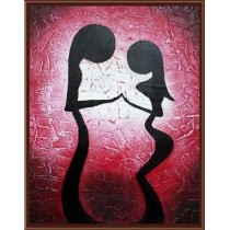 GX6823 2015 new oil painting by numbers abstract canvas oil painting women picture