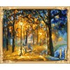 abstract oil painting by numbers hobby painting set for adults GX7316